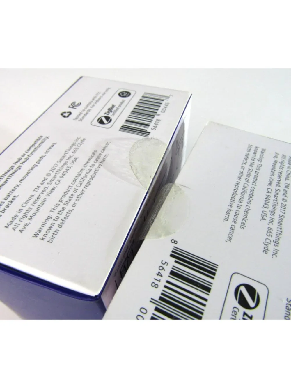 Samsung SmartThings Multipurpose Sensors White Untested